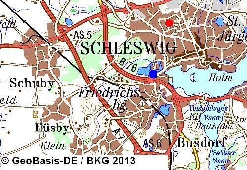 Karte Schleswig